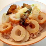 青海苔♡生姜香る　竹輪とキューちゃんのご飯♬